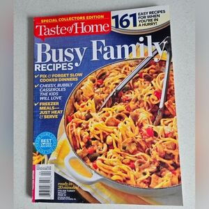 Taste Of Home Busy Family Recipes Slow Cooker Cookbook